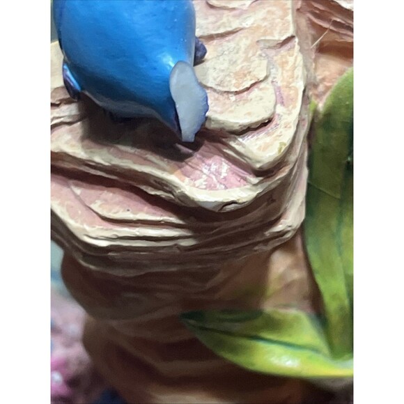 Disney The Little Mermaid Ariel Sebastian Snow Globe Fountain Works Some Damage - Picture 9 of 16